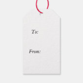 Vlag van Arizona Cadeaulabel (Achterkant)