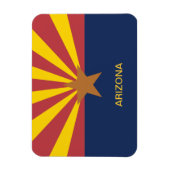 Vlag van Arizona Magneet (Verticaal)