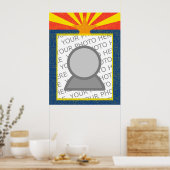 vlag van arizona poster (Keuken)