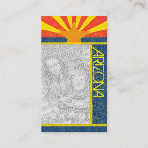 vlag van arizona visitekaartje