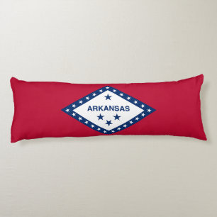 Vlag van Arkansas Lichaamskussen