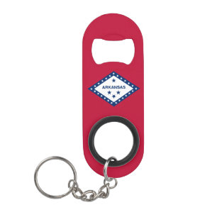 Vlag van Arkansas Mini Flessenopener
