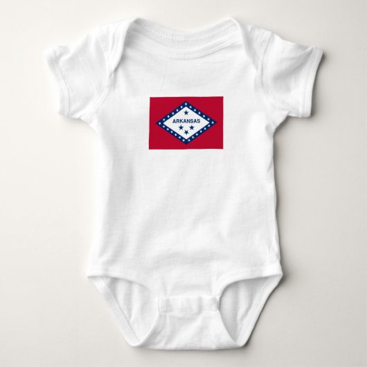 Vlag van Arkansas Romper (Voorkant)
