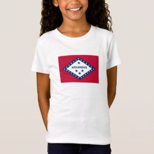 Vlag van Arkansas T-shirt