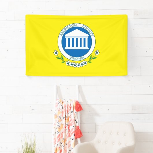 Vlag van Arlington (Virginia) Spandoek (Insitu)