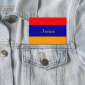 Vlag van Armenië Button (Insitu)