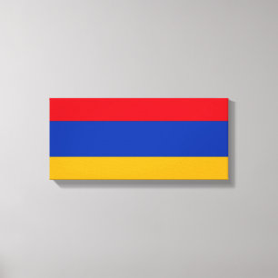 Vlag van Armenië Canvas Afdruk
