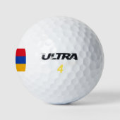 Vlag van Armenië Golfballen (Logo)