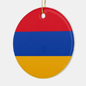 Vlag van Armenië Keramisch Ornament (Links)