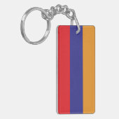 Vlag van Armenië Sleutelhanger (Voorkant Links)