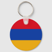 Vlag van Armenië Sleutelhanger (Achterkant)