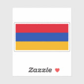 Vlag van Armenië Sticker (Vel)
