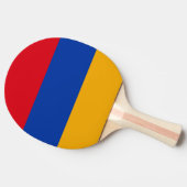 Vlag van Armenië Tafeltennisbatje (Zijkant)