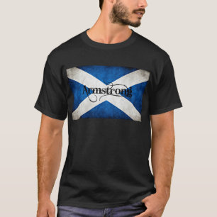 vlag van armstrong grunge t-shirt