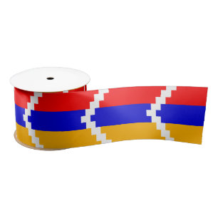 Vlag van Artsakh (Nagorno-Karabach) Lint