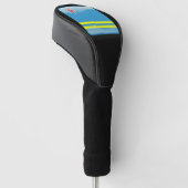 Vlag van Aruba Golfheadcover (Schuin)