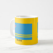 Vlag van Aruba Koffiemok (Voorkant links)