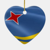 Vlag van Aruba Ornament (Achterkant)