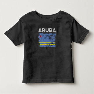 Vlag van Aruba verergerd - Vlag van Aruban Kinder Shirts