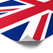 Vlag van Ascension Poster (Hoek)