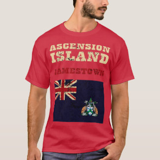 Vlag van Ascension T-shirt