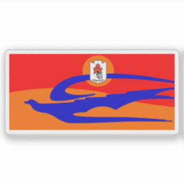 Vlag van Ashtarak, Republiek Armenië Sticker