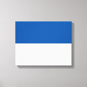 Vlag van Assen Canvas Afdruk