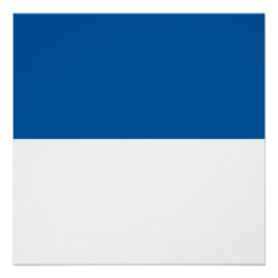 Vlag van Assen Perfect Poster