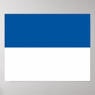 Vlag van Assen Poster
