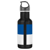 Vlag van Assen Waterfles (Achterkant)