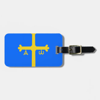 Vlag van Asturië (Spanje) Bagagelabel