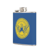 Vlag van Atlanta, Georgia Hip Flask Heupfles (Links)