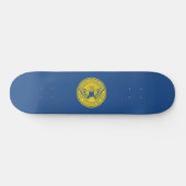 Vlag van Atlanta (Georgia, VS) Skateboard (Horizontaal)