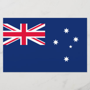 Vlag van Australië Briefpapier