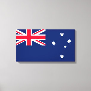 Vlag van Australië Canvas Afdruk