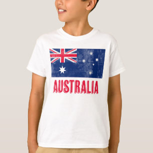 Vlag van Australië (Grunge look) T-shirt