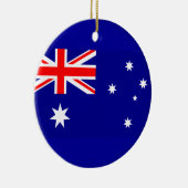 Vlag van Australië Keramisch Ornament (Rechts)