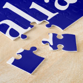 Vlag van Australië Legpuzzel (Zijkant)