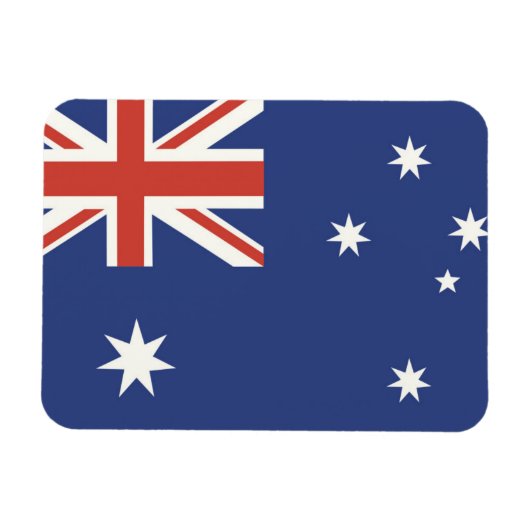 Vlag van Australië Magneet (Horizontaal)