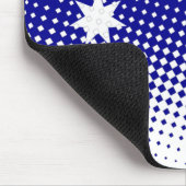 vlag van Australië met halftooneffect Muismat (Hoek)