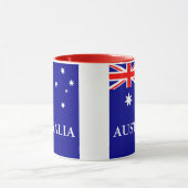 Vlag van Australië Mok (Midden)