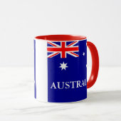 Vlag van Australië Mok (Voorkant rechts)