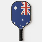 Vlag van Australië Pickleball Paddle (Achterkant)