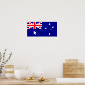 Vlag van Australië Poster (Keuken)
