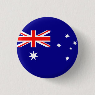 Vlag van Australië Ronde Button 3,2 Cm