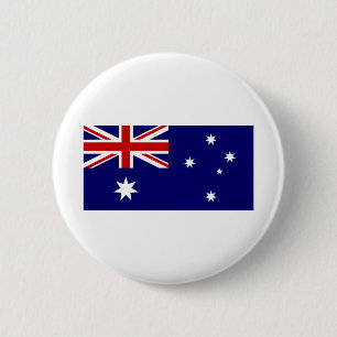 Vlag van Australië Ronde Button 5,7 Cm