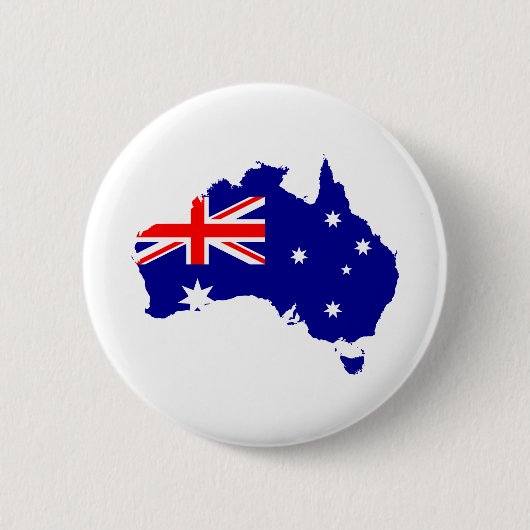 vlag van australië ronde button 5,7 cm (Voorkant)