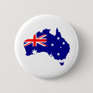 vlag van australië ronde button 5,7 cm