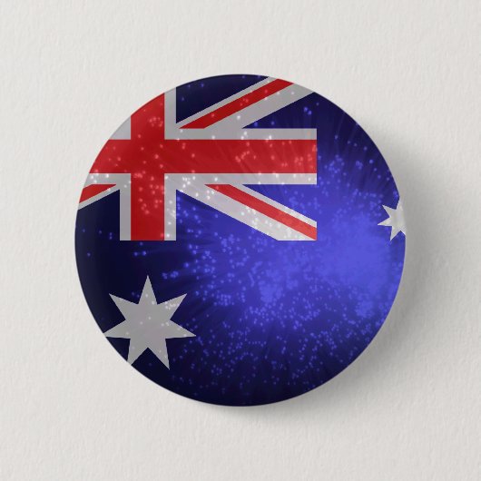 Vlag van Australië Ronde Button 5,7 Cm (Voorkant)