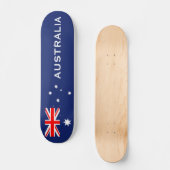 Vlag van Australië Skateboard (Voorkant)